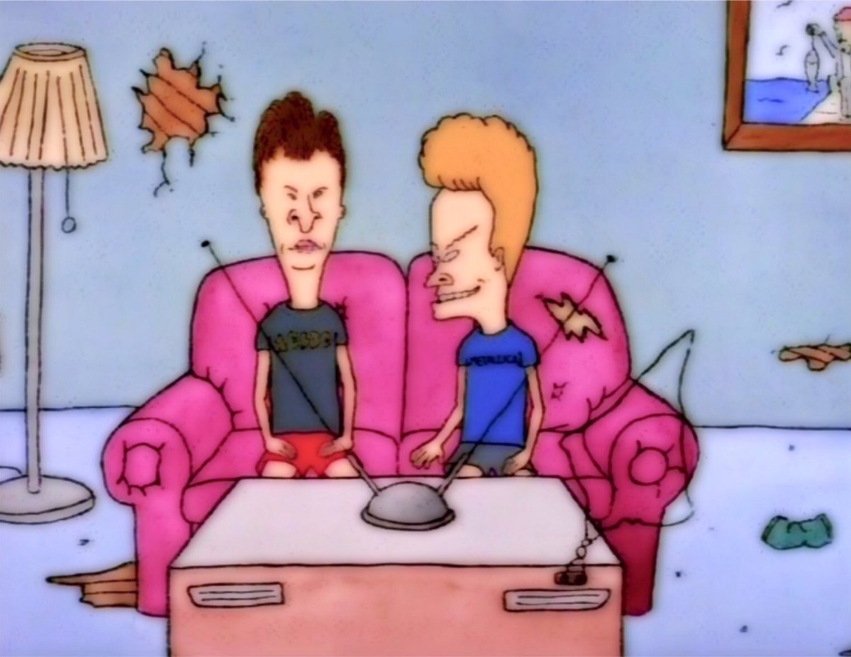 RetroNewsNow's tweet image. 📺DEBUT: 'Beavis and Butt-Head' premiered 31 years ago, March 8, 1993, on MTV
