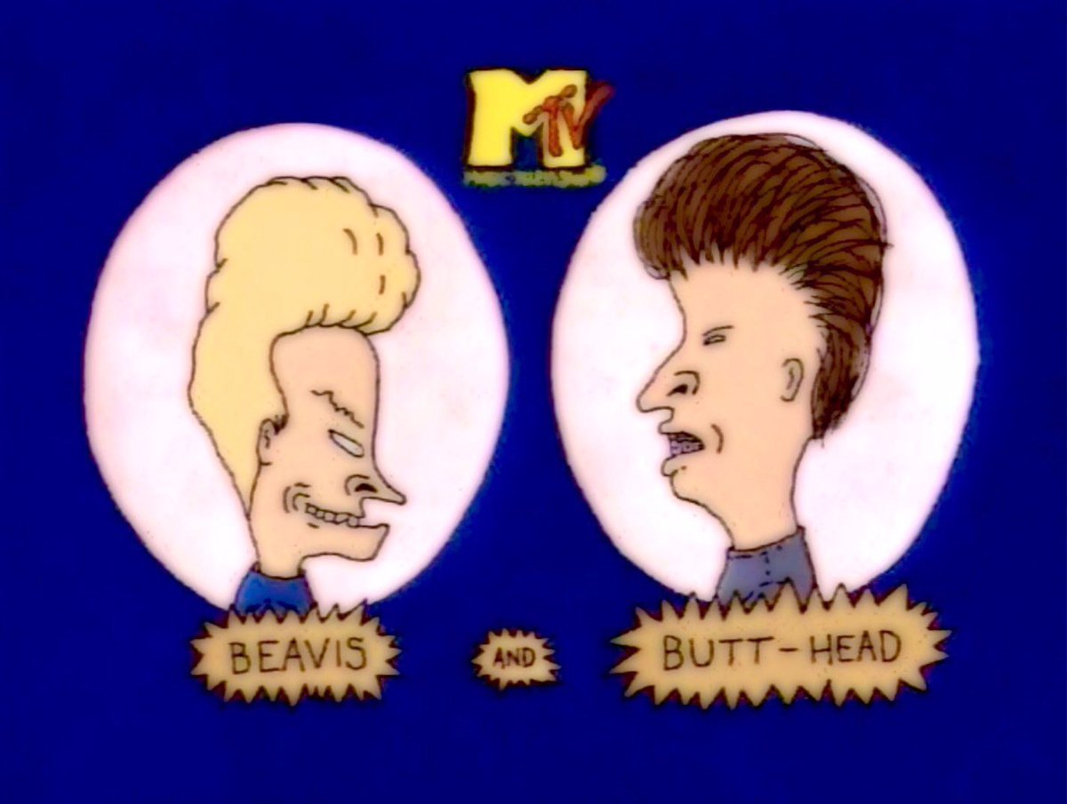 RetroNewsNow's tweet image. 📺DEBUT: 'Beavis and Butt-Head' premiered 31 years ago, March 8, 1993, on MTV