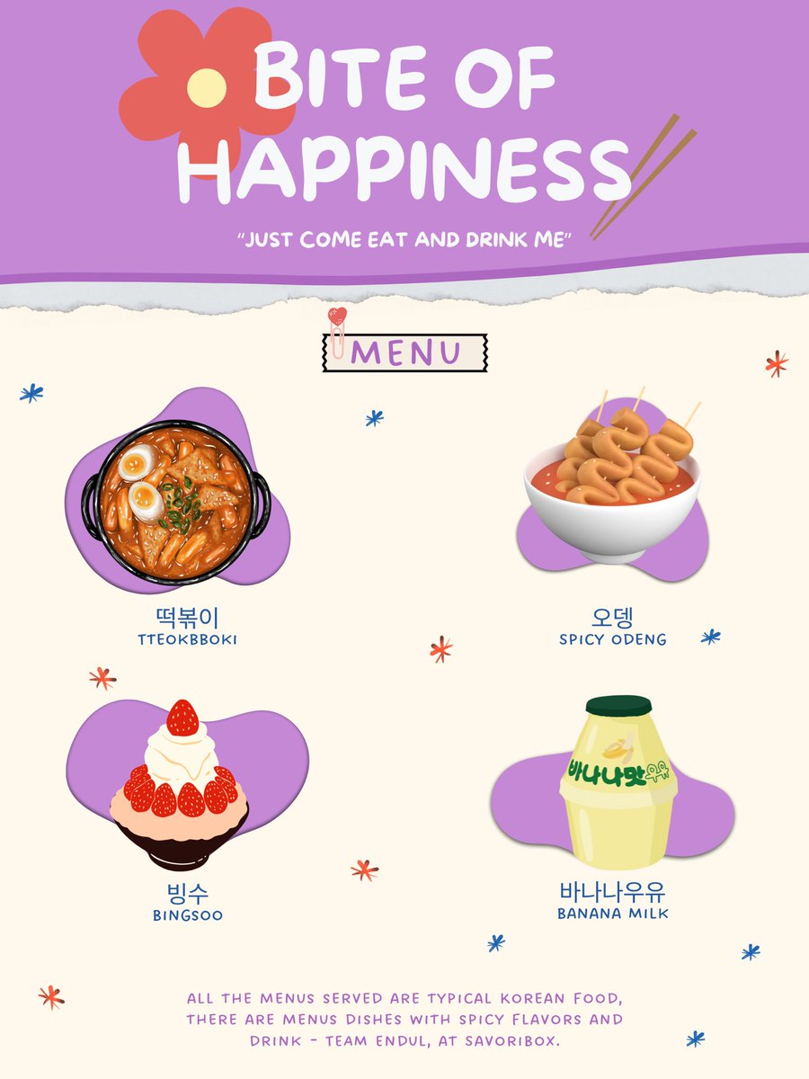 seeouny's tweet photo. Berkeliling kota, tersenyum dan merasakan suasana makan nikmat seperti di tengah ibu kota Korea Selatan, Seoul. Kami membangun nama cafe 'Bite of Happiness' di mana setiap pelanggan yang berkunjung merasakan kebahagiaan setelah memakan Korean food yang telah kami sajikan. https://t.co/wRQx0KAozV