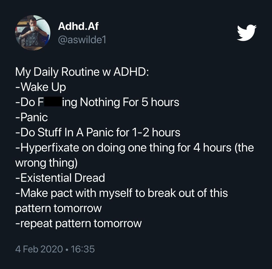 ADHD Memes (@ADHDForReal) on Twitter photo 2024-03-09 06:00:26