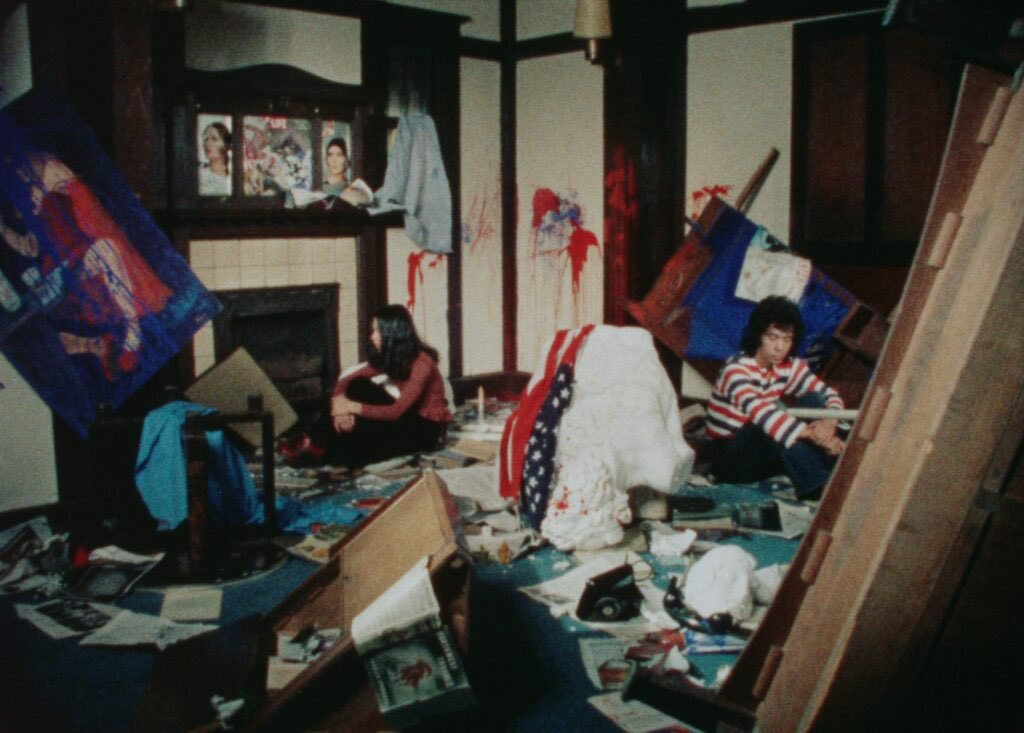 adam_piron's tweet image. was blown away by the recently found late-Japanese New Wave gem BYE BYE LOVE (1974) by Isao Fujisawa @berwickfilmfest: a queer, psychedelic fever dream about a man who shoots a cop and goes on the lam with his genderfluid shoplifting lover through the countryside.