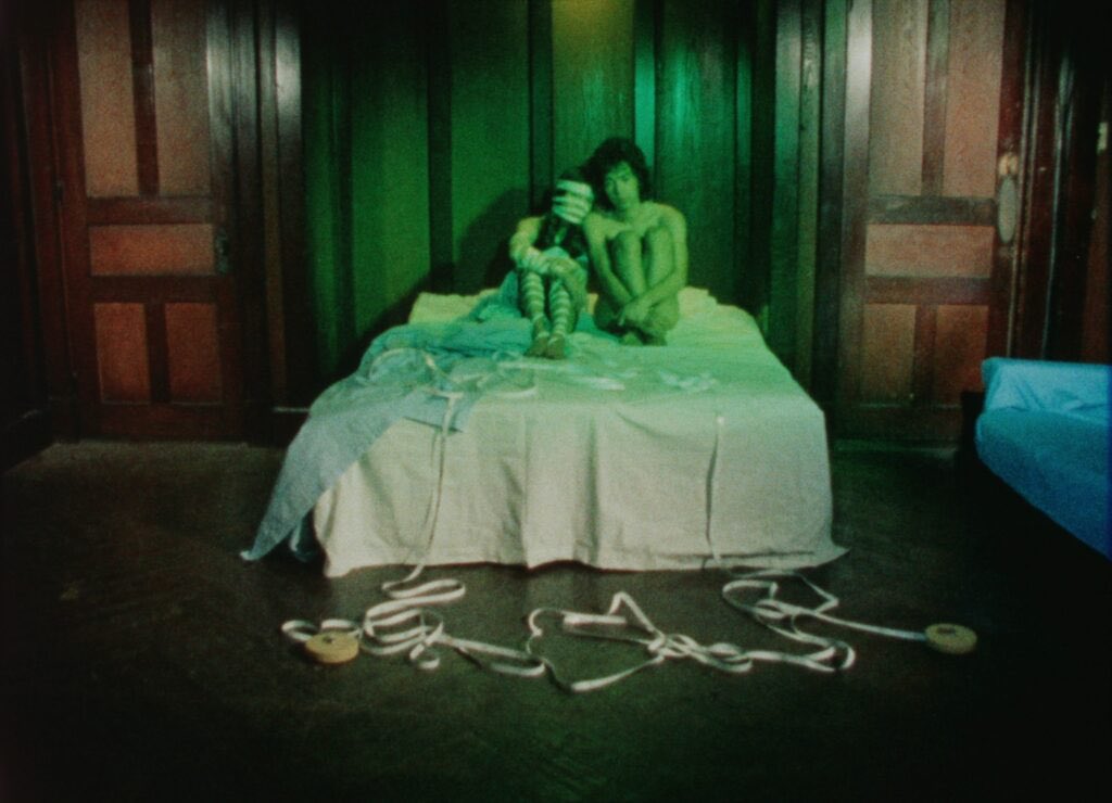 adam_piron's tweet image. was blown away by the recently found late-Japanese New Wave gem BYE BYE LOVE (1974) by Isao Fujisawa @berwickfilmfest: a queer, psychedelic fever dream about a man who shoots a cop and goes on the lam with his genderfluid shoplifting lover through the countryside.