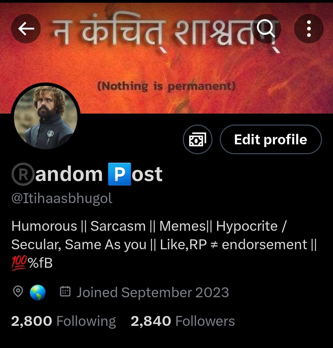 Itihaasbhugol's tweet image. क्या आज 3000 का जादुई आंकड़ा छू लेंगे! 

क्या बोलते हो साथियों और कौन कौन मदद कर रहा है आज?  🧐😍
#Keep_Supporting 🤝❣️