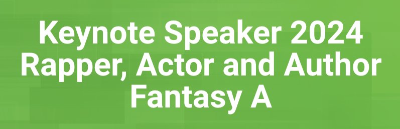 drcleanprod's tweet image. For more information about #FantasyA’s acting workshop and keynote speech at the #Tools4SuccessConference on Tuesday, March 26, click link below! ✨

tools4successconference.org/our-keynote-sp…