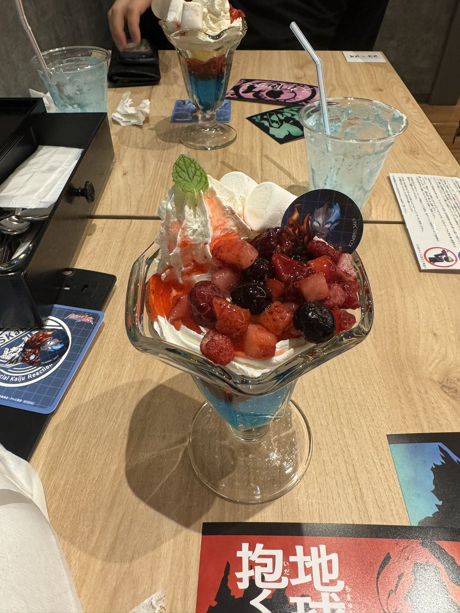 ブレーザーカフェに行った
#ウルトラマンブレーザー