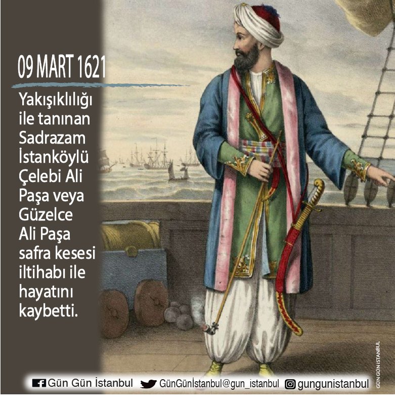 gun_istanbul's tweet photo. #I621 #İstanköylüÇelebiAli #GüzelceAliPaşa #Sadrazam #safrakesesi #İstanbul #İstanbulunTarihi #GünGünİstanbul @istanbulbld https://t.co/MrE1tWcucd