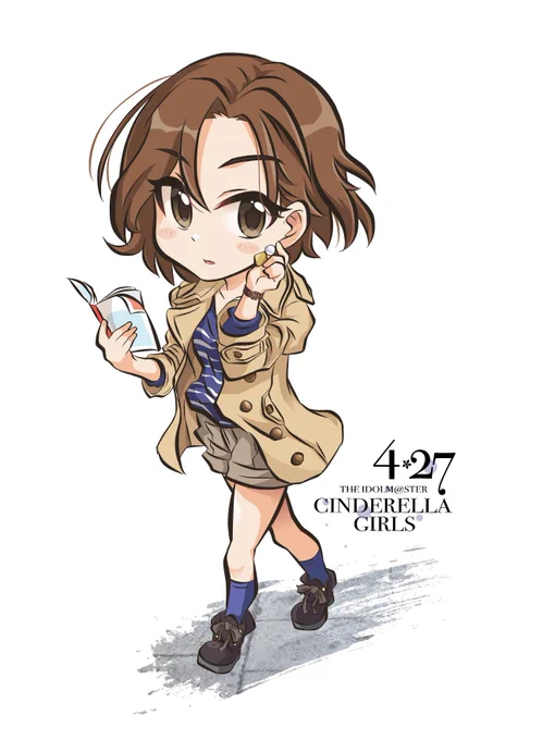 決してトレンチコートが描きやすいからとかでは(꒪ω꒪υ) 