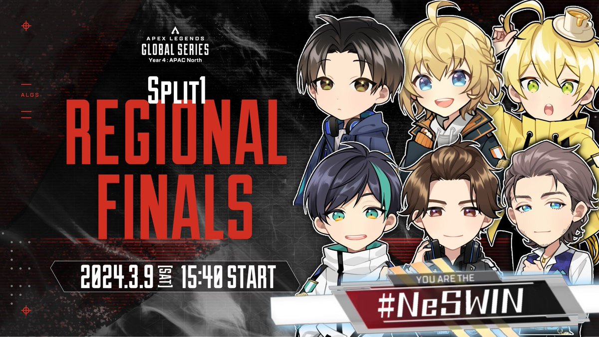 Nebula_e_Sports's tweet photo. 【#NeSWIN 応援ウォッチパーティ!🎉】
そして本日は、
16時より開催の「ALGS Pro League」を
ストリーマーで応援ウォッチパーティを行います!!
ぜひNeSのストリーマーと一緒に、
最後の世界を賭けた戦いを #NeSWIN で応援しよう🔥
▼配信はこちら▼
https://t.co/aFXtslg5AP
#NeS|#ALGS https://t.co/MURc44F3KX
