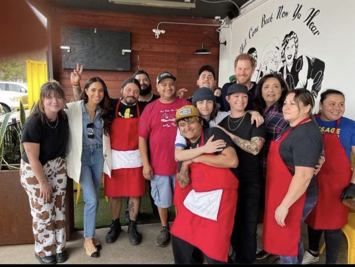 may94780624's tweet photo. #HappyInternationalWomensDay #PrinceHarryandDuchessMeghan visit #LaBarbecue in Texas 🫶🫶🫶 https://t.co/PVGlHdStyZ
