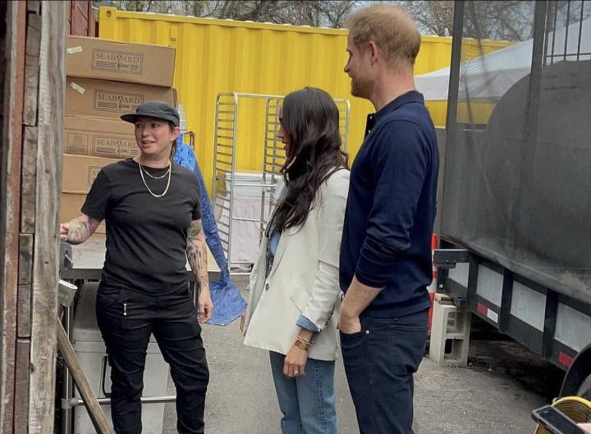 may94780624's tweet photo. #HappyInternationalWomensDay #PrinceHarryandDuchessMeghan visit #LaBarbecue in Texas 🫶🫶🫶 https://t.co/PVGlHdStyZ