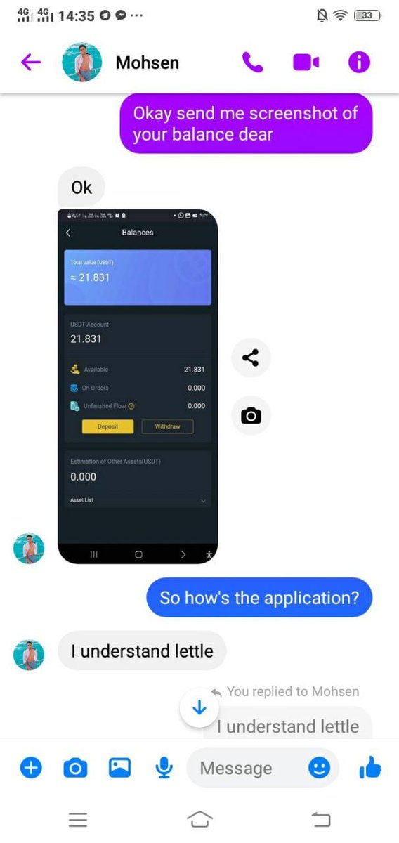EmmaWilton20's tweet photo. Do you want to earn profit ? All you need is 11 USDT capital,you can earn 35 USDT in just a couple of hours ASK me How and thank  me later https://t.co/4NSO3dOY8d