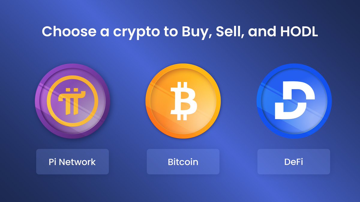 Which token will you Buy, Sell, and HODL? Tell us below👇 @PiCoreTeam,  @Bitcoin & @DeFi #PiNetwork #PI #Bitcoin #BTC #Defi #DEFI