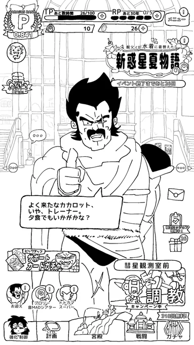 俺の狙いは、無敗の三冠サイヤ人になることなのだからなぁ 