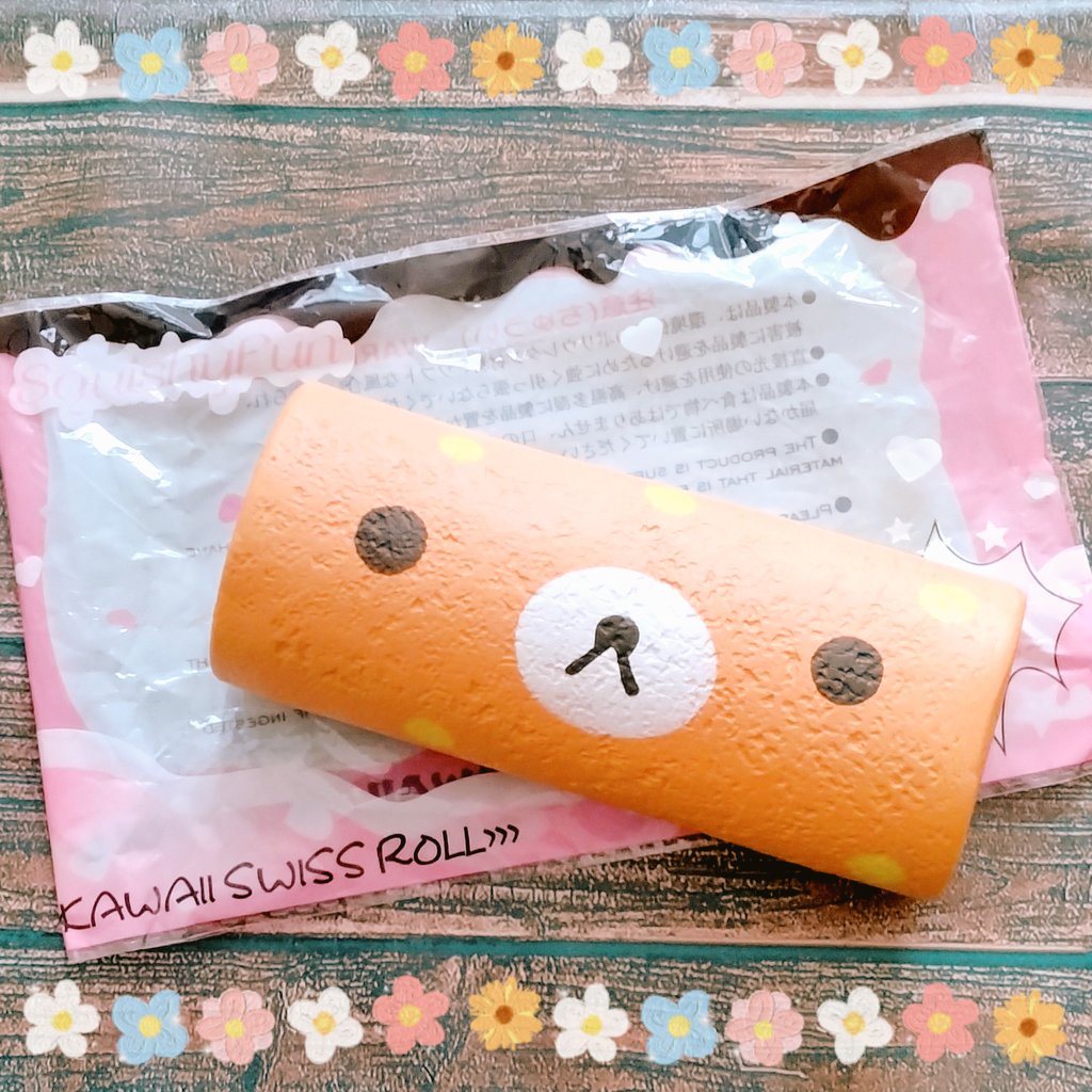 rilave's tweet image. SquishyFunのスクイーズ♡
リラックマ風ロールケーキ🐻

これ、BLOOMさんレベルで
めちゃくちゃ低反発…！！
完全に戻るまで5分はかかる😳

やわやわペタペタで最高👍🩷

#スクイーズ #SquishyFun