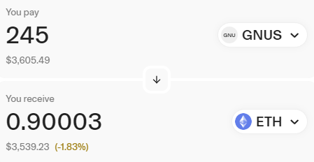 Claimed $GNUS Airdrop x.com/GnussAi/status…