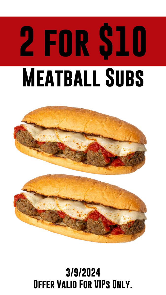 Rutters's tweet image. Today Only! 

#Rutters #WhyGoAnywhereElse #MeatballSub