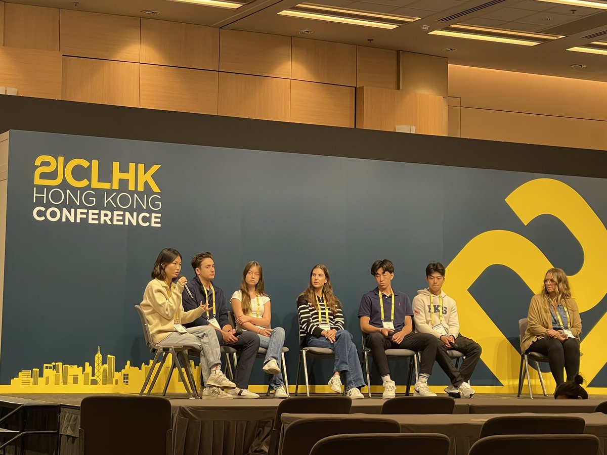 So great to hear from students instead of just talking about students. Thanks @teaching_health for leading the student wellbeing panel. “I’m here for you” — as educators we can often be the trusted adult in a child’s life. This short phrase can mean so much. #21clhk