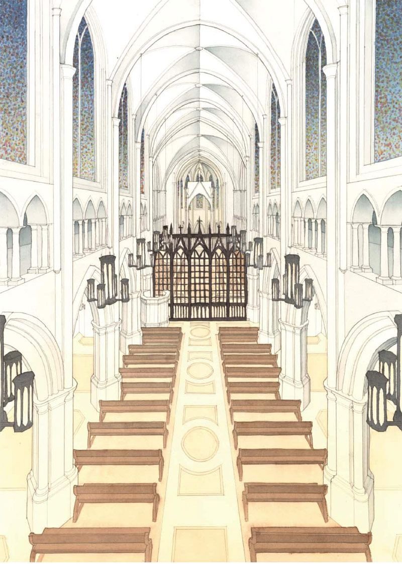 There is a group of Carmelite Monks in Wyoming that is building this Monastery by selling coffee