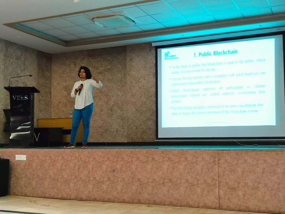 Kairaa_academy's tweet image. Kairaa Blockchain Academy concludes its successful three-day national seminar at VELS University, Chennai, exploring the importance of blockchain technology for BCA and MCA (Computer Science).
#kairaaacademy #BlockchainSeminar #blockchainacademy #learnblockchain #futuretech #tech