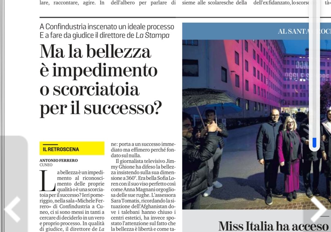 Intanto Confindustria si occupa di un tema centrale per l'economia italiana. Essere bone aiuta? <a href="/LaStampa/">La Stampa</a>