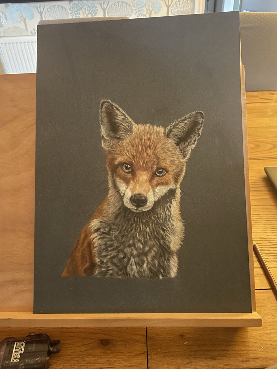 Practically finished #colourpencil art that has brought me a lot of mindful moments the past two weeks. Onto a hare next!  All part of my collection for my freshly decorated lounge… #colourpencilart 

Photo credit: Photo by Alex Andrews Pexels