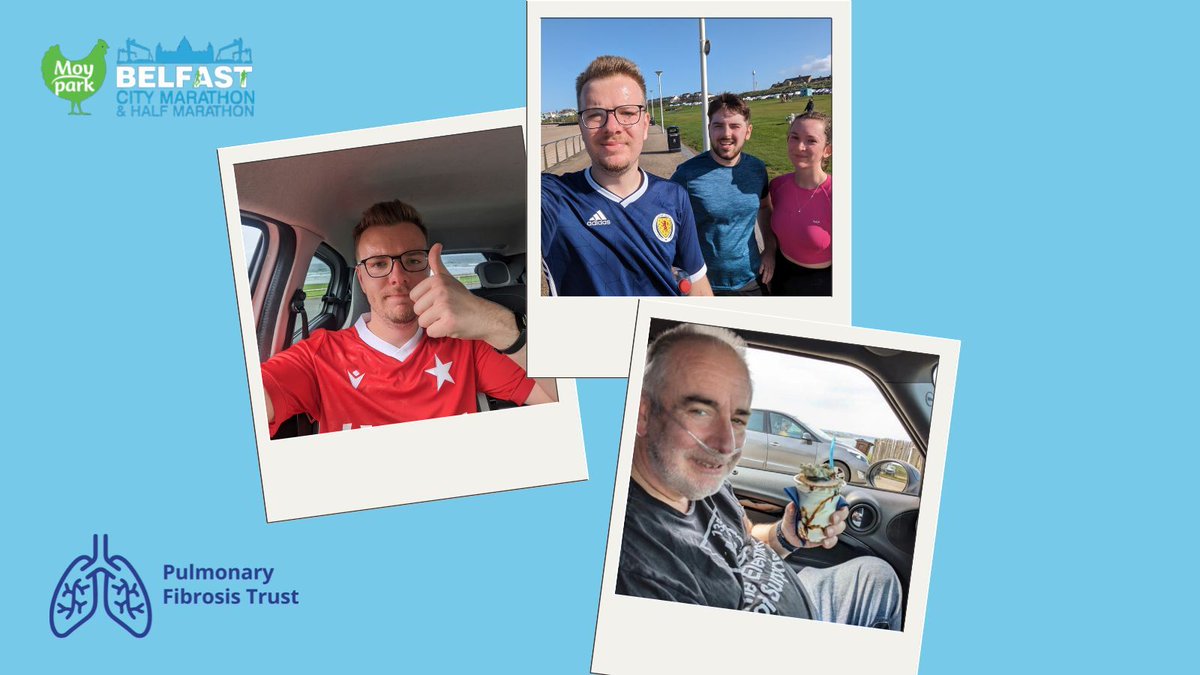James will be running Belfast Marathon on May 5th, as his dad has been battling with pulmonary fibrosis for the last 4 years. Our charity is close to his heart, and he wants to raise funds and awareness for us by running with his two best friends 👏 🏃 buff.ly/4bZc0Ly