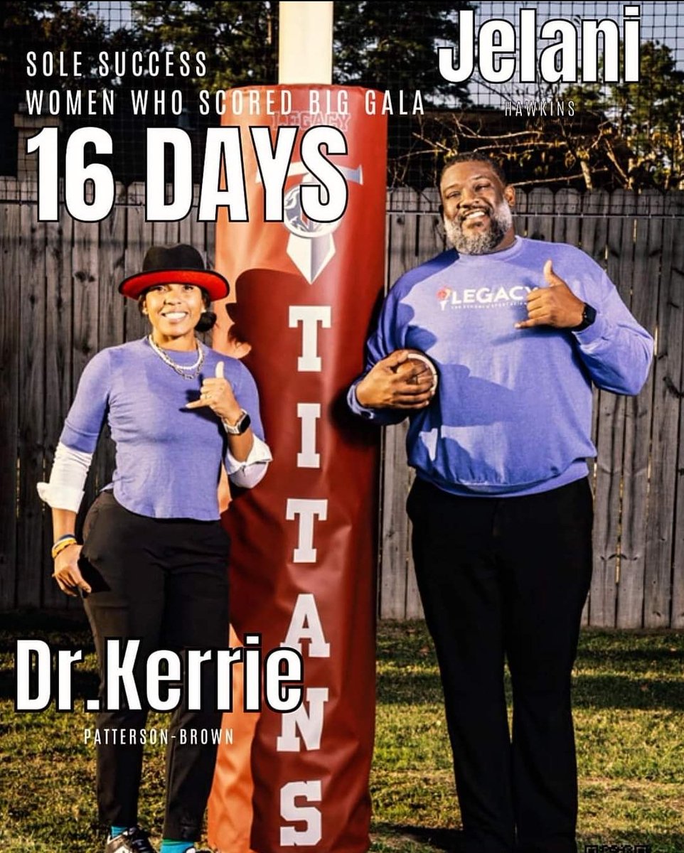 MbbTitans's tweet photo. Co-Chairs- Jelani Hawkins & Founder Kerrie P. Brown, want to remind you - The Gala, is 1οΈβ£6οΈβ£ DAYS away (March 23rd to be exact). Have U purchased ur ticket/table?!
ππΎππΎππΎππΎ
https://t.co/O5vzlbEkys
We look forward to seeing U soon!! #SoleSuccess #womenwhoscoredbig #TitanUp https://t.co/lUUpZps32g