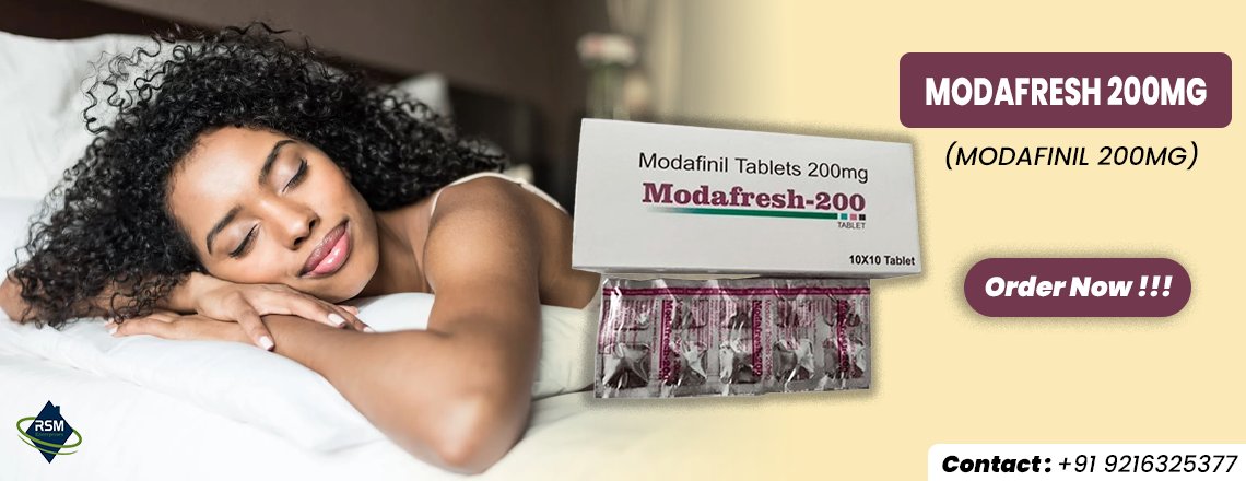 A Great Way to Handle Sleep Disorders With Modafresh 200mg
Chat on WhatsApp with  +91 92163-25377
For More Info Visit Link : shorturl.at/wxHJ2
#RSMEnterprises #Modafresh200mg #Modafinil200mg #Health #HealthCare #SleepingDisorder