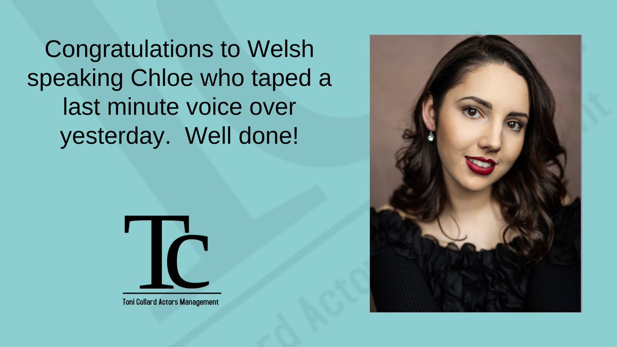 Look at our fabulous #actor #voiceactor <a href="/chloe_teresa/">Chloé Teresa Wilson</a> smashing life in London! #TeamTCA app.spotlight.com/4938-8977-0623