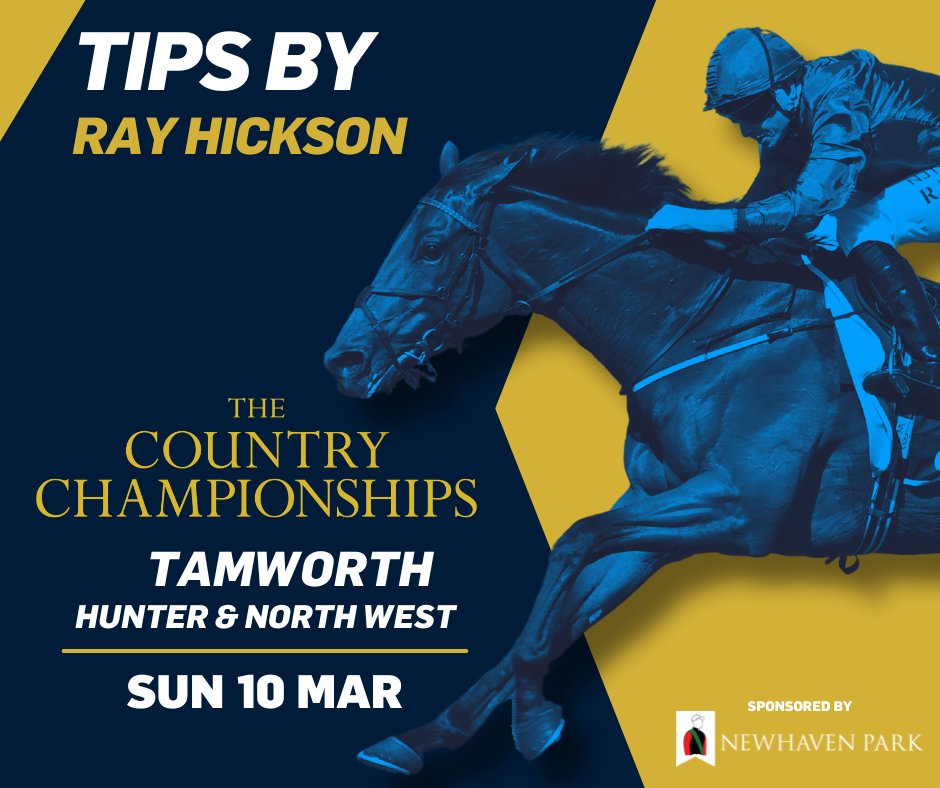 Racing NSW (@racing_nsw) on Twitter photo Tamworth hosts the Newhaven Park Hunter & North West Country Championships on Sunday, check out <a href="/ray_hickson/">Ray Hickson</a>'s tips and preview for all EIGHT races on the card. 👇
READ: tinyurl.com/36da9d8t Tamworth hosts the Newhaven Park Hunter & North West Country Championships on Sunday, check out <a href="/ray_hickson/">Ray Hickson</a>'s tips and preview for all EIGHT races on the card. 👇
READ: tinyurl.com/36da9d8t