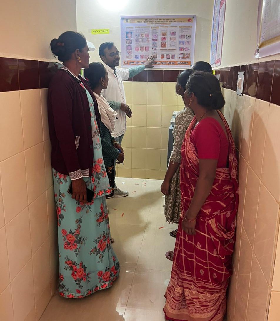 CdhoSabarkantha's tweet image. #RBSK MO talk on National Birth defects Awareness month In Asha meeting on Ayushman Aarogy Mandir.
#birthdefect #Healthcare #HealthForAll