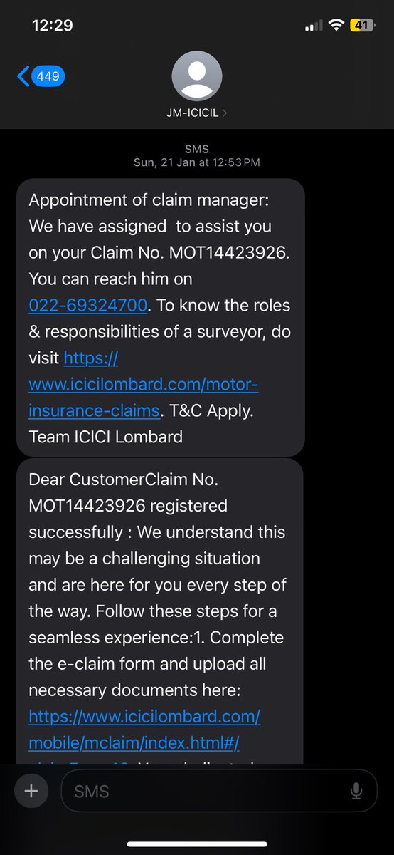 SubhamPurohit14's tweet photo. @OlaElectric My claim number:MOT14423926.
That i had claimed on 21 jan still no parts provided by your team @OlaElectric and still the claim is open 
Plzz send my scooter parts asap https://t.co/sEjFoI3bTn