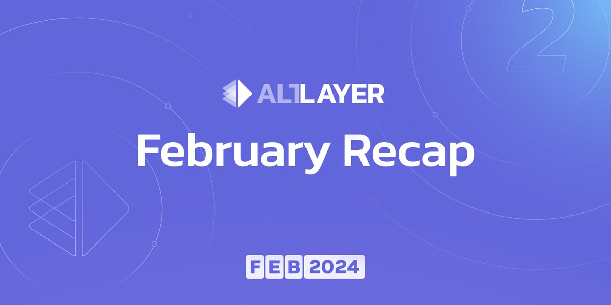 In Feb 2024, AltLayer kept the momentum going 🧵⬇️
blog.altlayer.io/altlayer-febru…