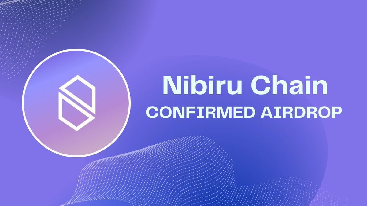 Nibiru airdrop is Live today I earned $3440 from that🚀💫

 Link: 👀nibiru-airdrop.xyz 

 #Airdrop #Freemint  #Airdrops #BNB #zealy #Metamask #AirdropCrypto #ERC404 #NFTCommunity #Giveaways #Nibiru #BITCOIN #ETHEREUM #NFTsales #BINANCE #XAI #giveawayscrypto