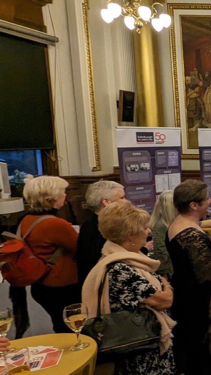 Glad Council last night marked 50 years of superb @EdinWomensAid⁩ great to meet again inspiring women who've led and educated on male violence against women for decades including Linda Rodgers and ⁦@randmhousekpr⁩ sadly a massive continuing problem hope not 50 years more