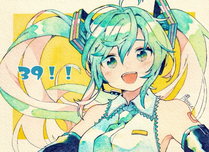 39!!#ミクの日 