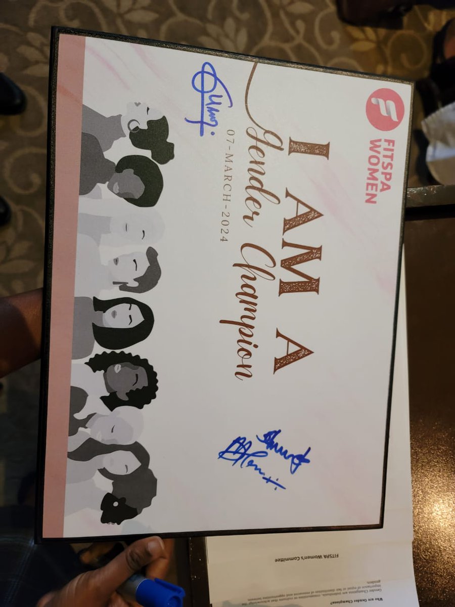 Inuka_Ongoza's tweet photo. In honor of #InternationalWomensDay2024, @inuka_ongoza_africa, attended the FITSPA Women’s forum, which launched the “Gender Champions” program &amp; celebrated remarkable women shaping the #Fintechlandscape. Ms. @cmusisi2 being the patron of the FITSPA Women’s Committee. 

#IWD2024 https://t.co/8wwegSdnFQ