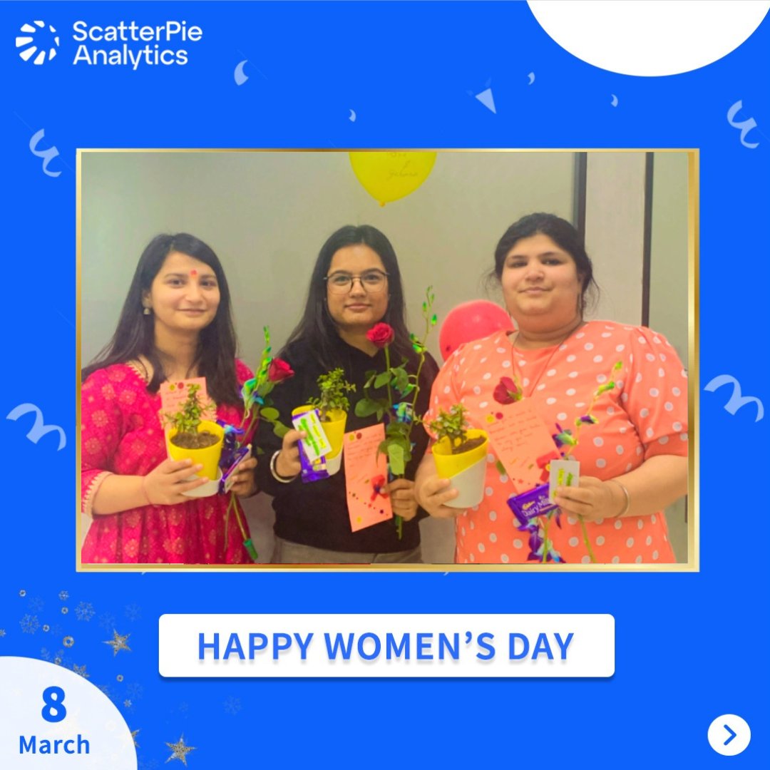 WeAreScatterPie's tweet photo. 🌟 Celebrated Women's Day Across ScatterPie Offices! 🌸

Thank you to all the amazing women at ScatterPie for your invaluable contributions. Together, we create a more inclusive and diverse workplace where everyone can thrive.

#ScatterpieAnalytics #WomensDay #Empowerment https://t.co/NHJpoe8EsH