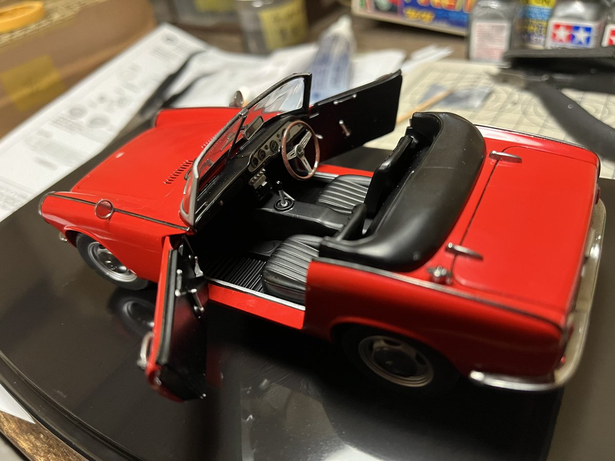 plum_model's tweet image. ホンダS600完成！！

いい感じに仕上がったので大変に満足！

 #プラモデル
 #スケールモデル
 #HONDA
 #S600
 #車
 #プラモ好きと繋がりたい
