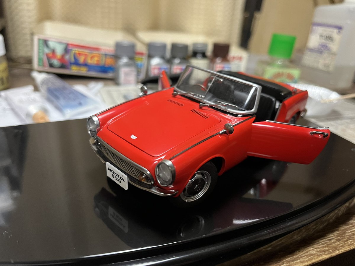 plum_model's tweet image. ホンダS600完成！！

いい感じに仕上がったので大変に満足！

 #プラモデル
 #スケールモデル
 #HONDA
 #S600
 #車
 #プラモ好きと繋がりたい