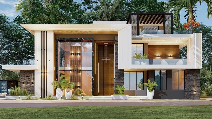 RomanEngineers's tweet image. RESIDENTIAL HOUSE PROJECT: with four bedrooms, double height lounge, big entertainment kitchen, dinning, rooftop terrace lounge, and other necessary functions 

Call ☎️ +255625105310 or dm for your project