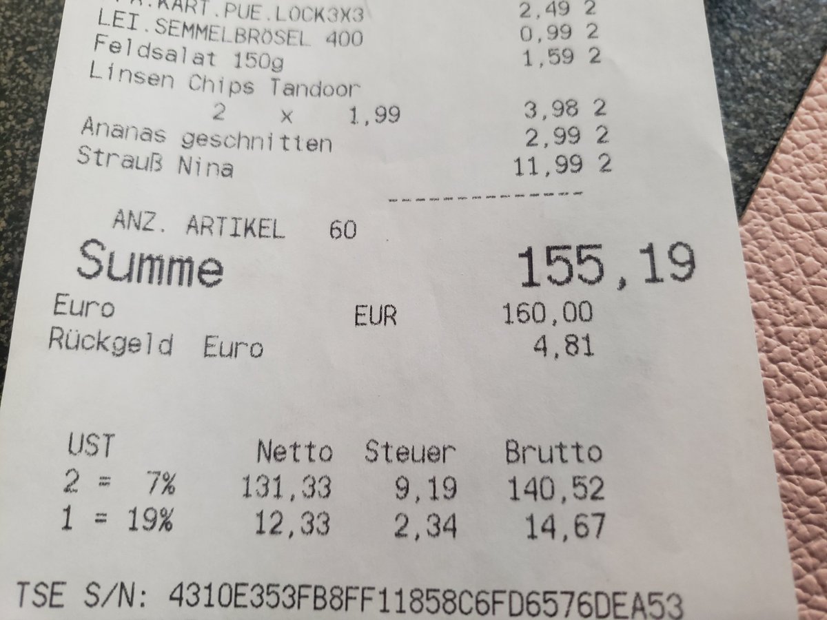 shoushouswelt's tweet image. Wochenendeinkauf für 2 Personen. Ganz normale Sachen. 

Medien: Die Inflationsrate ist auf dem niedrigsten Niveau seit 2021. 

Außer im Supermarkt 🙄