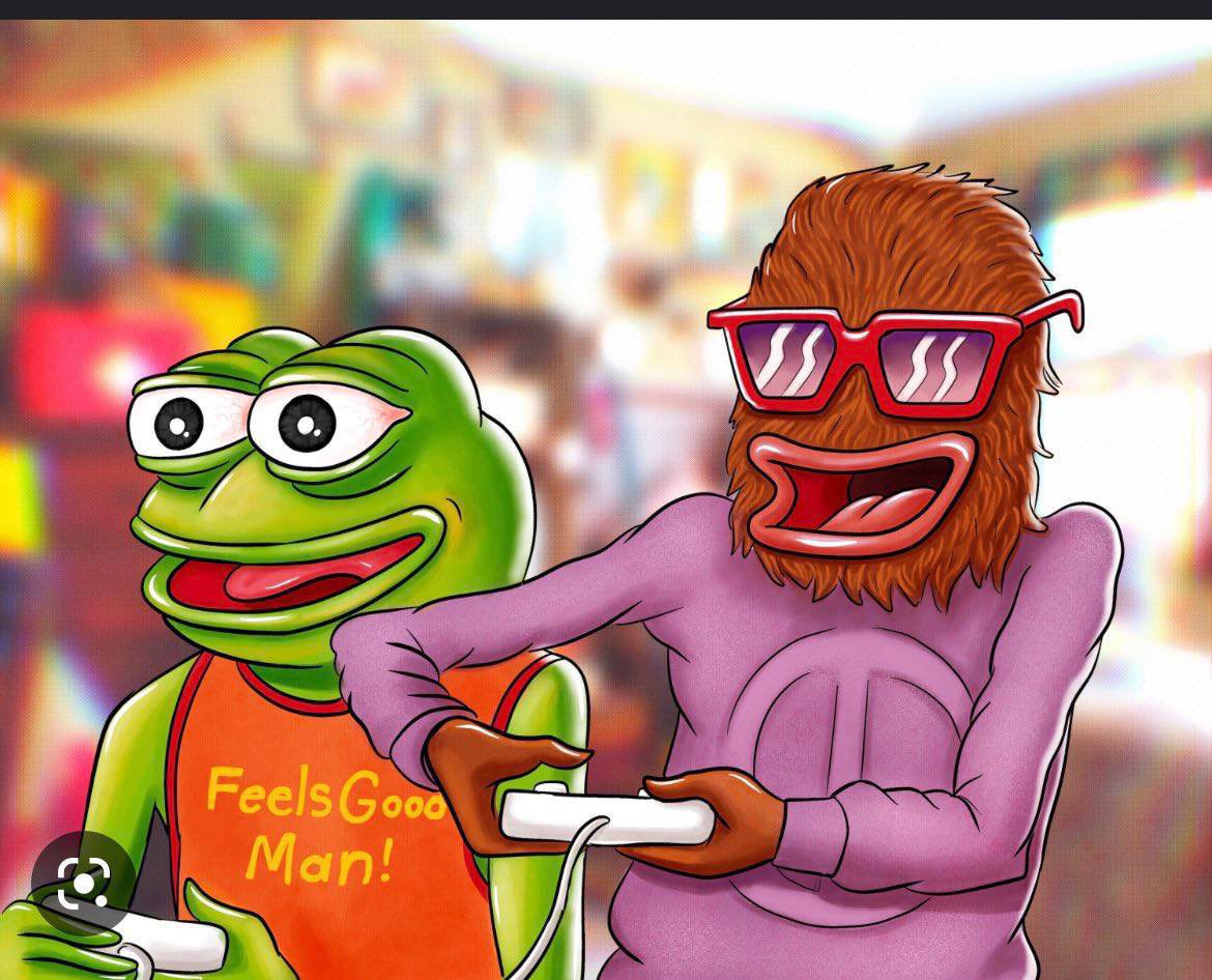 $WOLF AND $PEPE are besties.

Together we are one. Don’t fade the best friend, AWOOO. 

🐺🐺🐺