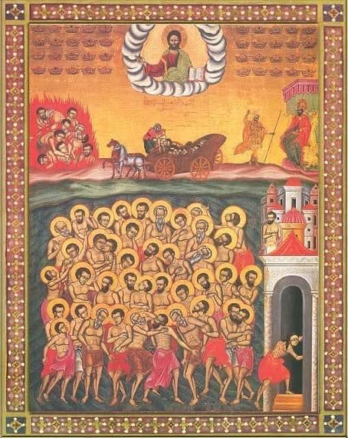 12ApostlesHants's tweet image. Today we commemorate the Holy Forty Martyrs at Lake Sebaste johnsanidopoulos.com/2016/03/synaxa… #9March
