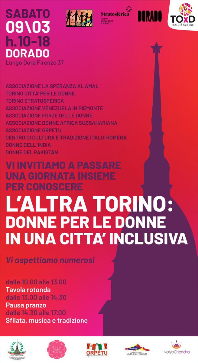 #Torino 9 marzo Lungo Dora Firenze 37 #donna 👩🏻‍🦰🧕🏻👵🏻👩🏾‍🦱