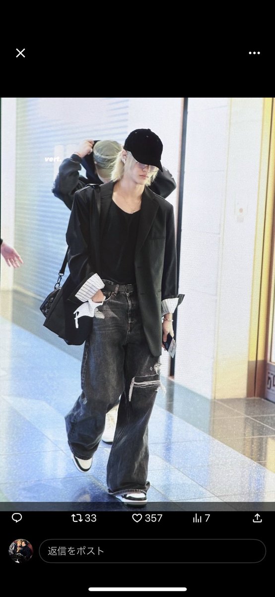 Diesel ダークグレー デニムジャケット ウォンビン RIISE 2025年最新