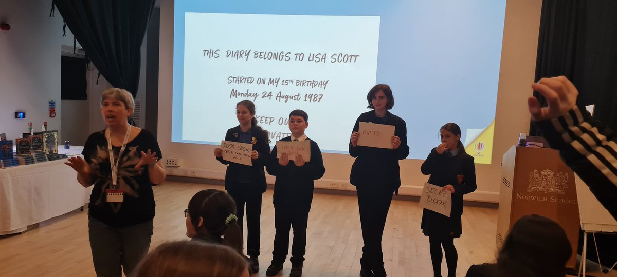 Northgate Library (@ngatelibrary) on Twitter photo On Tuesday, selected Y8s <a href="/NgateDereham/">Northgate High School</a> enjoyed a trio of fabulous authors <a href="/NorwichSchool/">Norwich School</a> <a href="/d_ruddenwrites/">Dave Rudden</a> @TheSallyGardner <a href="/SarahHaggerHolt/">Sarah Hagger-Holt</a> <a href="/Bookbugsdragon1/">Bookbugsdragontales📚</a> wonderful WBW treat!🧵 On Tuesday, selected Y8s <a href="/NgateDereham/">Northgate High School</a> enjoyed a trio of fabulous authors <a href="/NorwichSchool/">Norwich School</a> <a href="/d_ruddenwrites/">Dave Rudden</a> @TheSallyGardner <a href="/SarahHaggerHolt/">Sarah Hagger-Holt</a> <a href="/Bookbugsdragon1/">Bookbugsdragontales📚</a> wonderful WBW treat!🧵