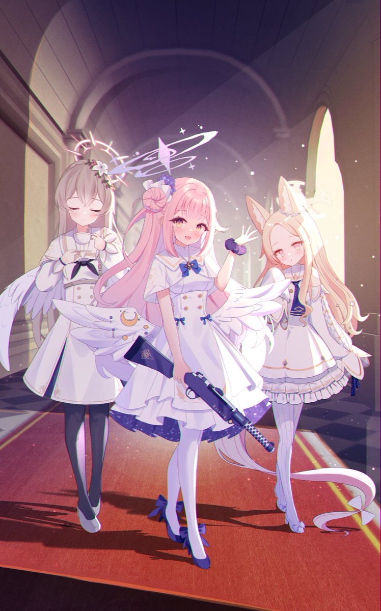 ブルアカ「Tea Party#ブルアカ #BlueArchive 」|kpon @ KK622のイラスト