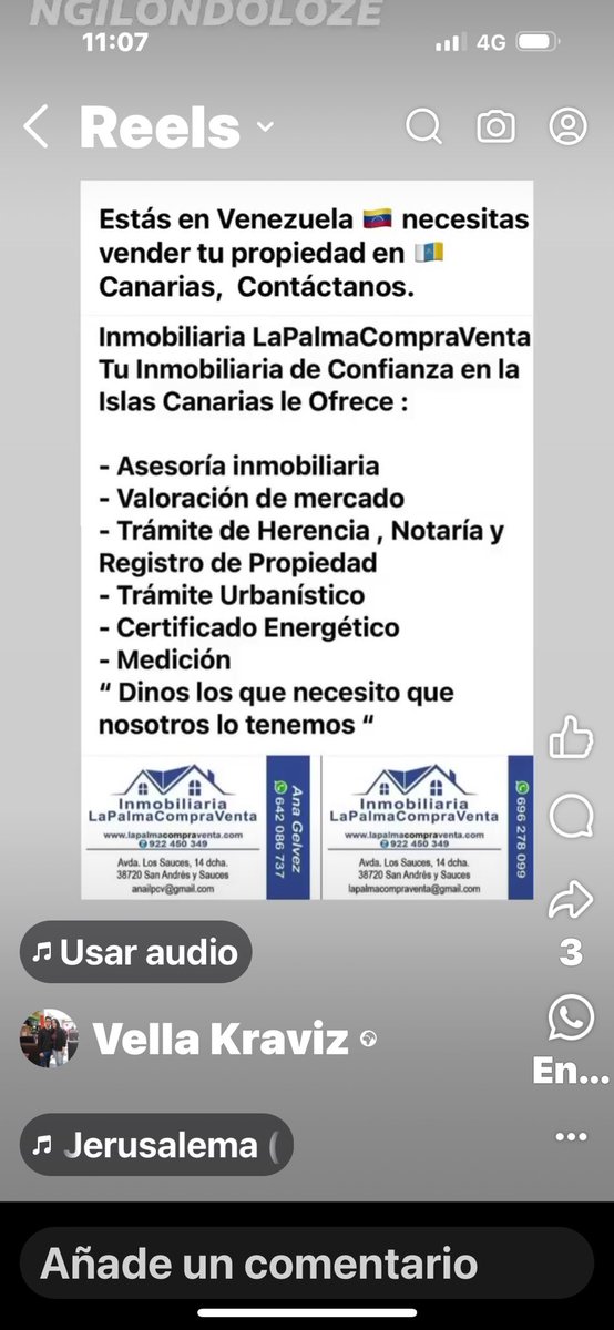 ServiceCanaria1's tweet image. Tu Inmobiliaria de Confianza LaPalmaCompraVenta en la Islas Canarias le Ofrece :
⁃Asesoría inmobiliaria 
⁃Valoración de mercado 
⁃Trámite de Herencia , Notaría y Registro de Propiedad 
⁃Trámite Urbanístico 
⁃Certificado Energético 
⁃Medición 
“Lo que necesitan”