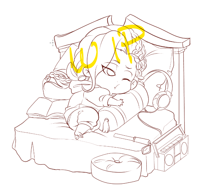 kamapon's tweet image. Arabian nightsx in the literal sense lmao

#wip #neuh #twistedwonderland #twst #ツイステ